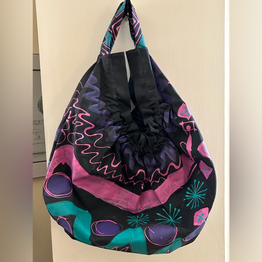 Vintage Oversized Tote Bag. Weekender.